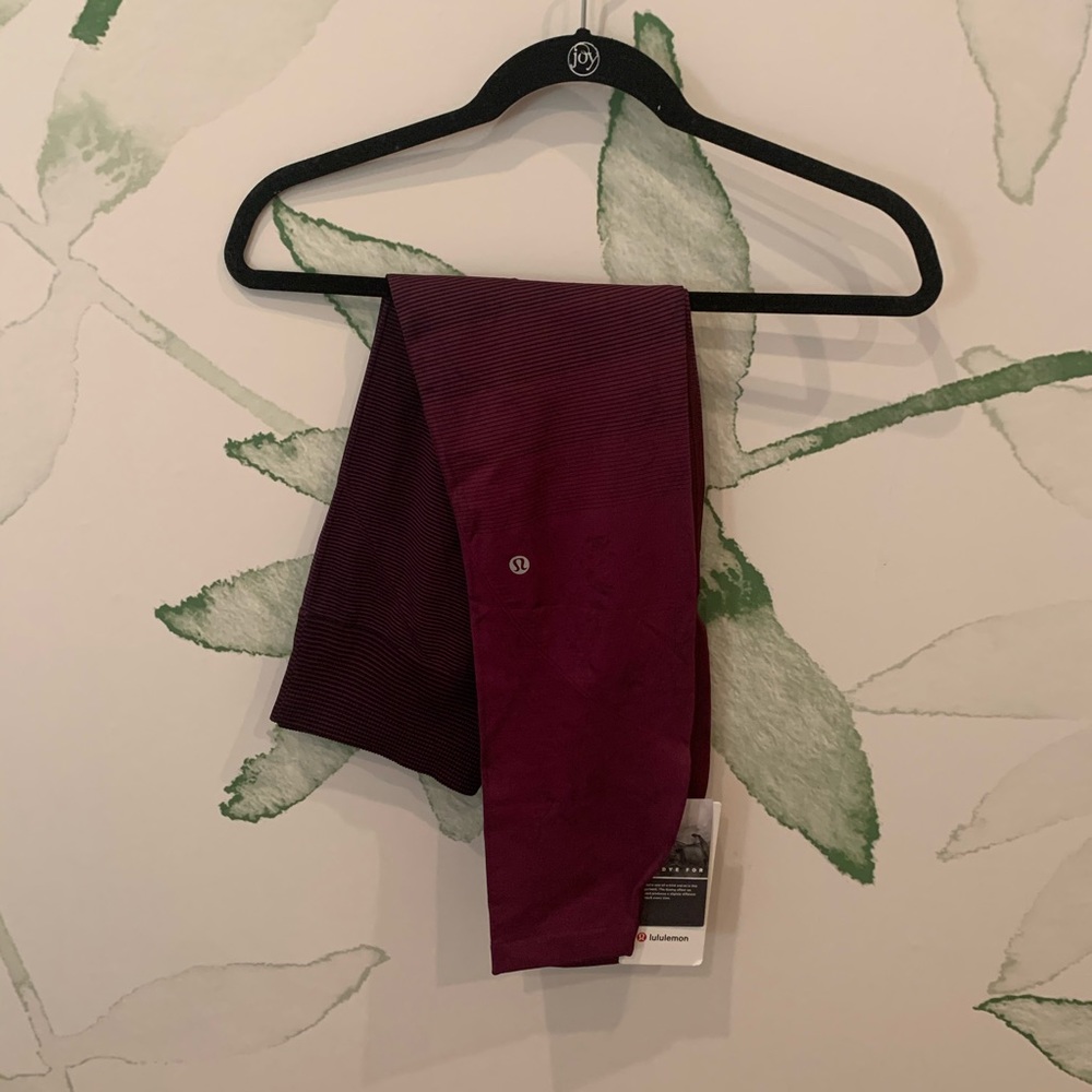 Purple Lululemon leggings